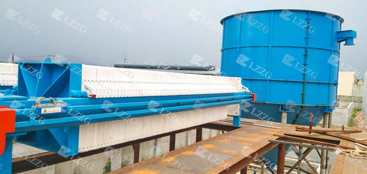 Sludge dewatering equipment