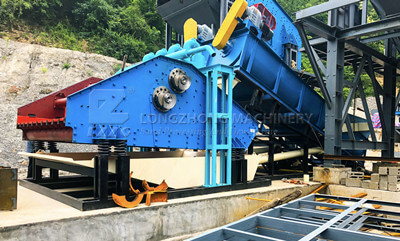 sand and soil separation machine